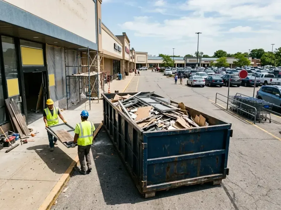retail-store-renovation-debris-003 — frequently asked questions, Roll-off Dumpster Rentals in Reiffton, PA